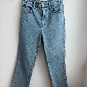 Abercrombie & Fitch Light Blue Straight Leg Jeans